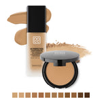 Nanacoco Professional HD Perfection Liquid and Powder Foundation Set More Colors