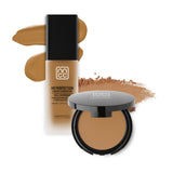 Nanacoco Professional HD Perfection Liquid and Powder Foundation Set-Honey Set