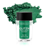 Glitzn Face & Body Pigment Evergreen